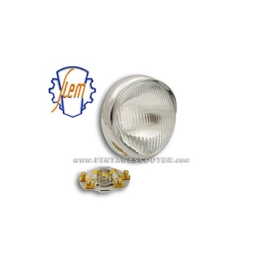 Optique SIEM D,105mm avec visiere Vespa 150 VL1 -2 Struzzo